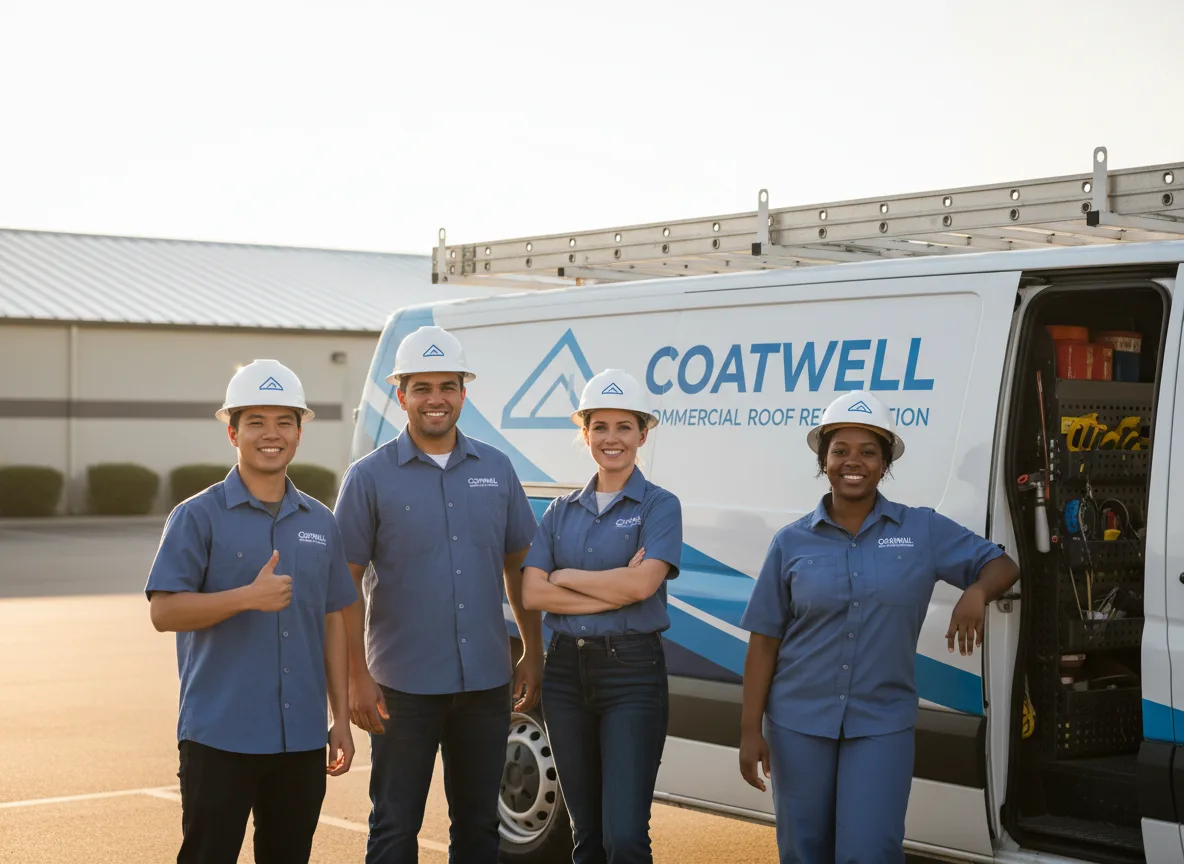 Commercial roof coating company in Sayville, NY